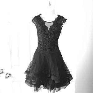 Homecoming David’s Bridal Cocktail Dress